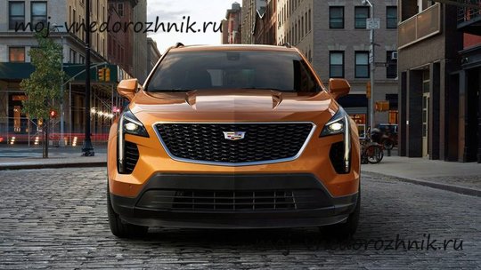 Cadillac XT4 вид спереди