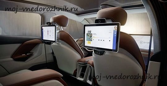 Салон Byton Concept 2018