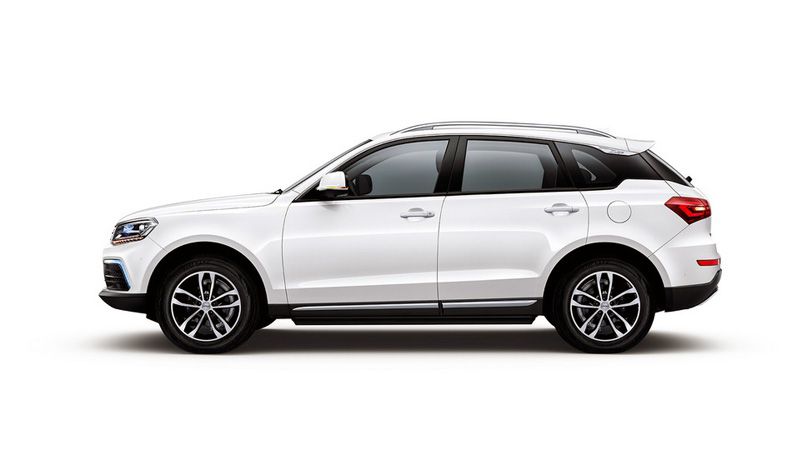 Zotye Coupa вид сбоку