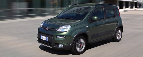 Маленький внедорожник Fiat Panda 4x4