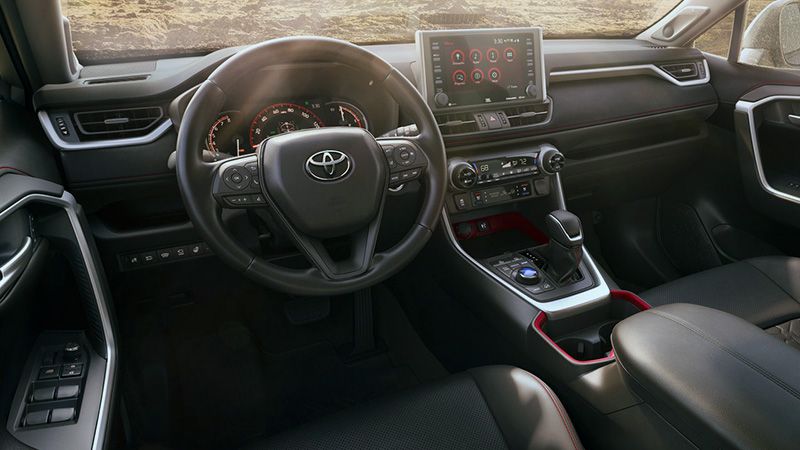 Салон Тойота РАВ4 TRD Off-Road