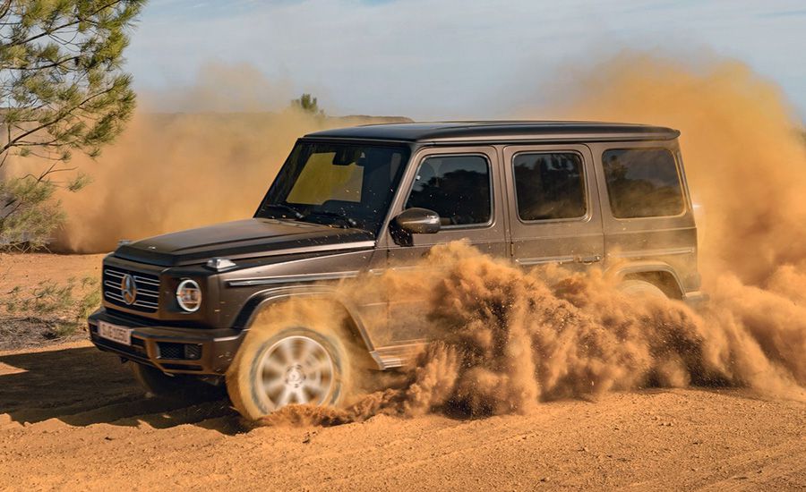 Mercedes Benz G-Class 2018 на бездорожье