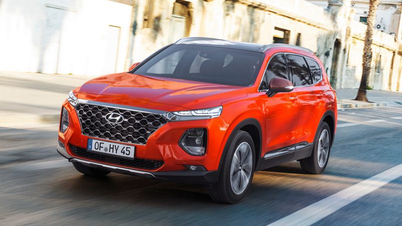 Кроссовер Hyundai Santa Fe 2018 модельного года