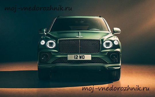 Bentley Bentayga вид спереди