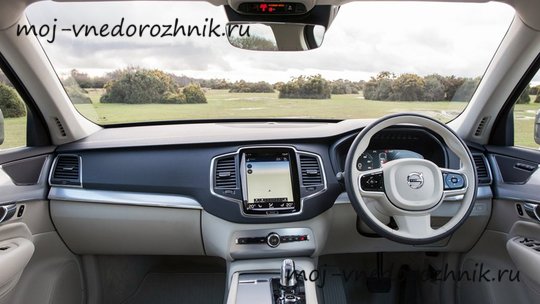 Салон текущей версии Volvo XC90
