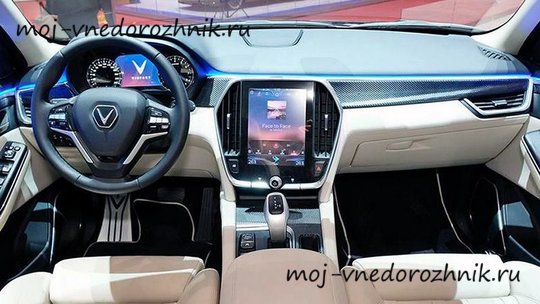 Салон VinFast Lux V8