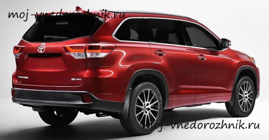 Новый Toyota Highlander 2017 фото