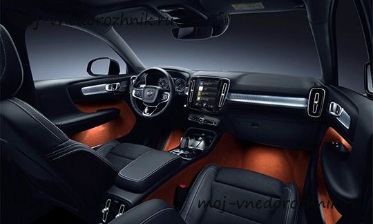 Фото салона Volvo XC40 2018