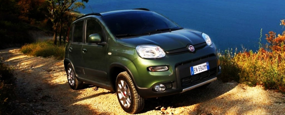 Маленький внедорожник Fiat Panda 4х4