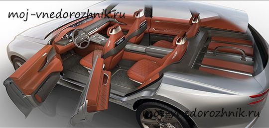 Фото салона Genesis GV80