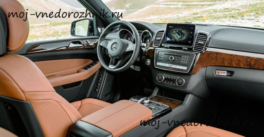 Фото салона Mercedes-Benz GLS 2017