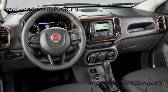 Фото салона Fiat Toro 2016