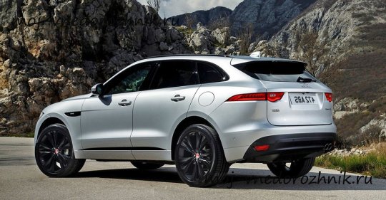 Кроссовер Jaguar F-Pace 2017 фото