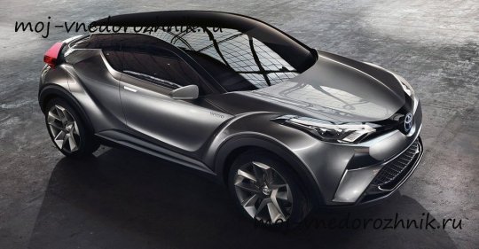 Новый кроссовер Toyota C-HR фото
