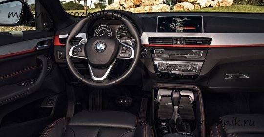 Салон BMW X1 2016 фото