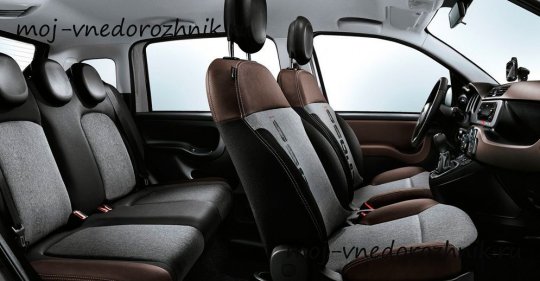 Салон Fiat Panda Cross фото