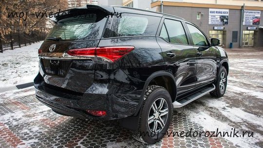 Toyota Fortuner 2017 отзывы с фото