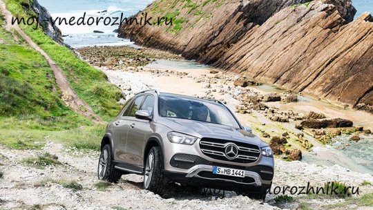 Mercedes GLE 2019 на бездорожье