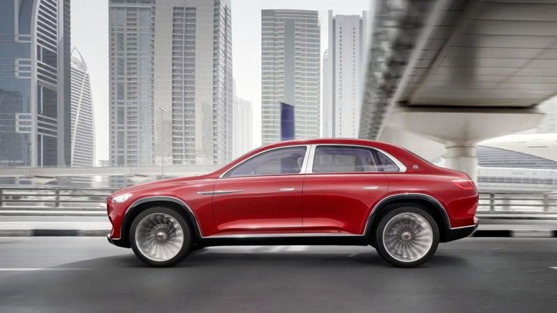 Mercedes-Maybach Ultimate Luxury вид сбоку