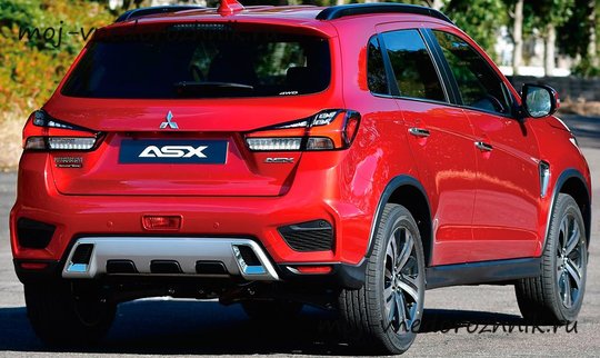 Mitsubishi ASX 2020 вид сзади