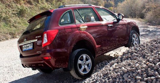 Lifan X60 по бездорожью фото
