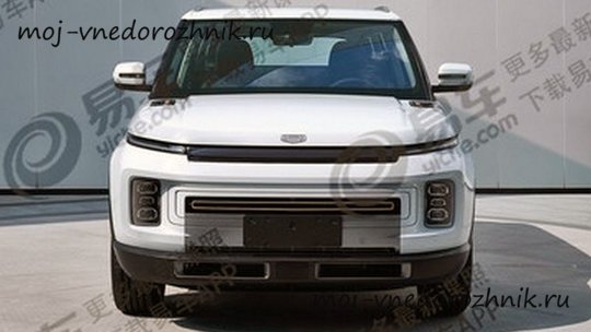 Geely SX12 вид спереди