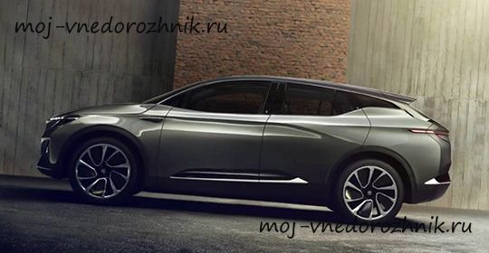 Электрокроссовер Byton Concept 2018