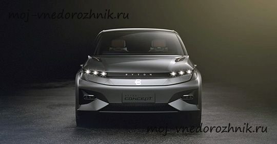 Китайский кроссовер Byton