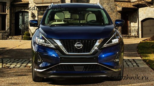 Nissan Murano 2019 вид спереди