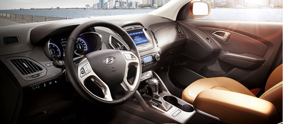 Hyundai Tucson 2014 салон