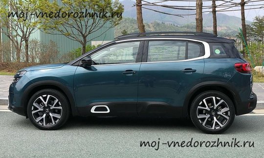 Citroen C5 Aircross вид сбоку