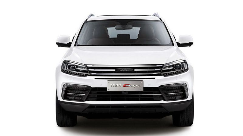 Zotye Coupa вид спереди