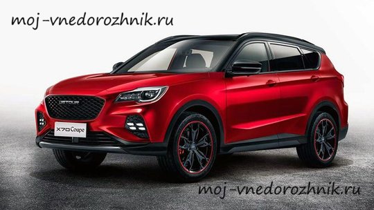Новый кроссовер Jetour X70 Coupe