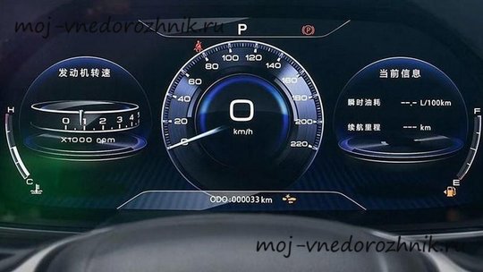 Приборная панель Dongfeng AX7 2018