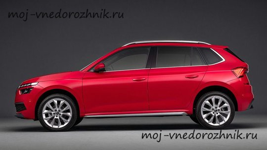 Skoda Kamiq 2019 вид сбоку