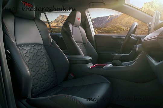 Салон Toyota RAV4 TRD Off-Road