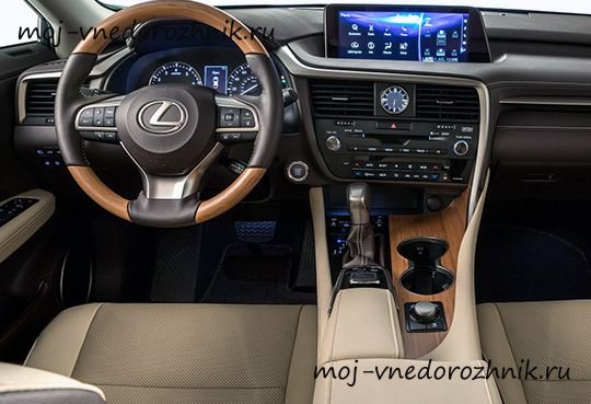 Салон Lexus RX L 2018