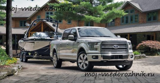 Фото нового пикапа Ford F-150 Limited 2016