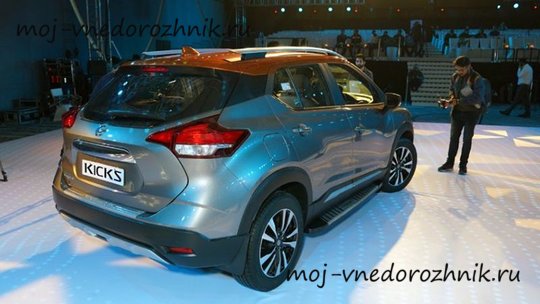 Кроссовер Nissan Kicks 2019, индийская версия