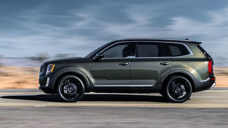 Kia Telluride 2019 вид сбоку