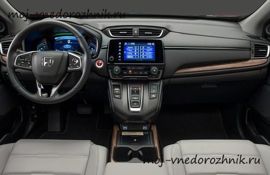 Салон обновленной Honda CR-V