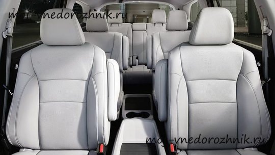 Интерьер новой Honda Pilot